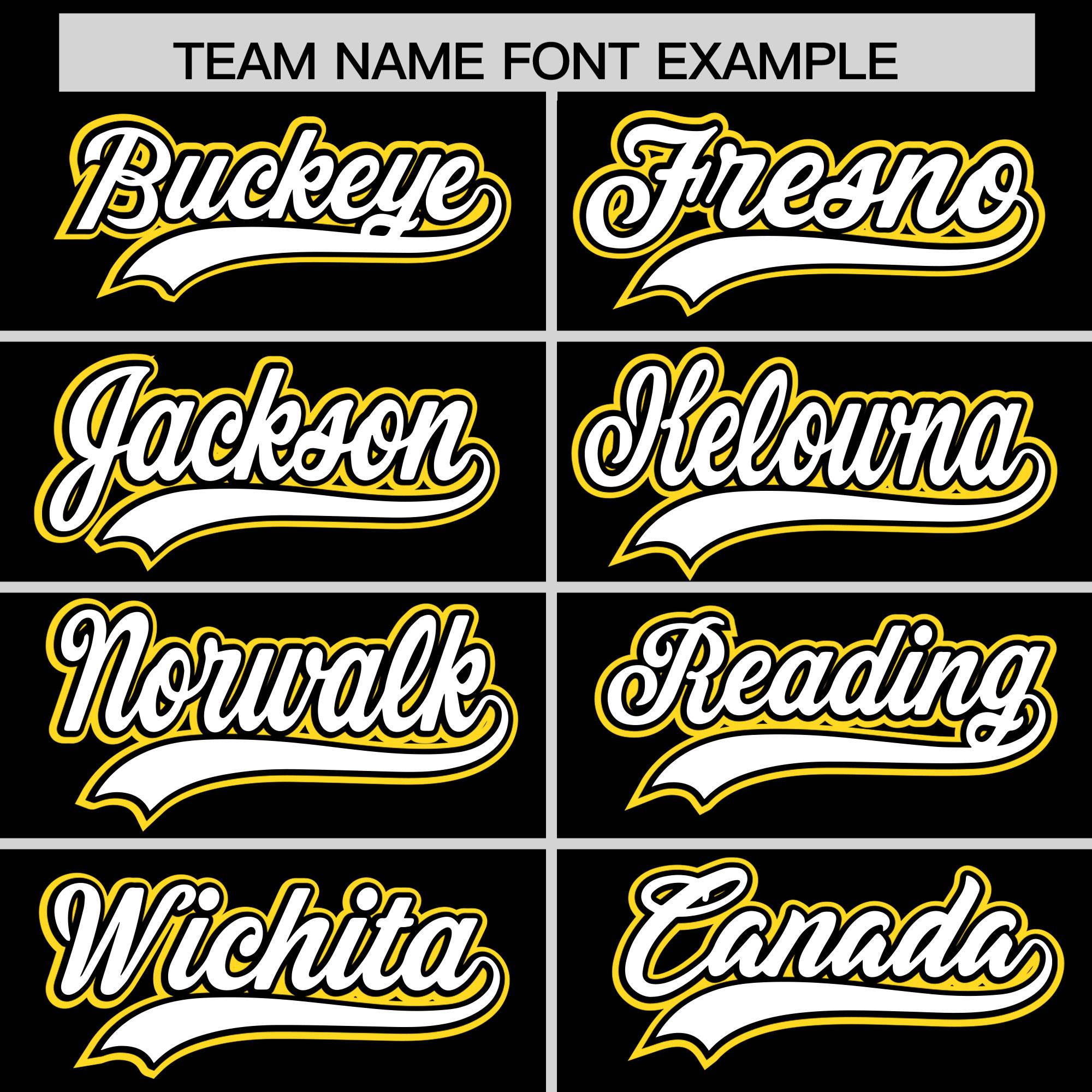 Custom Black Gold Personalized Color Block Authentic Baseball jersey