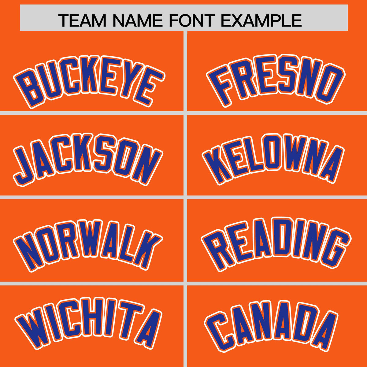 Custom Orange Royal Personalized Color Block Authentic Baseball jersey