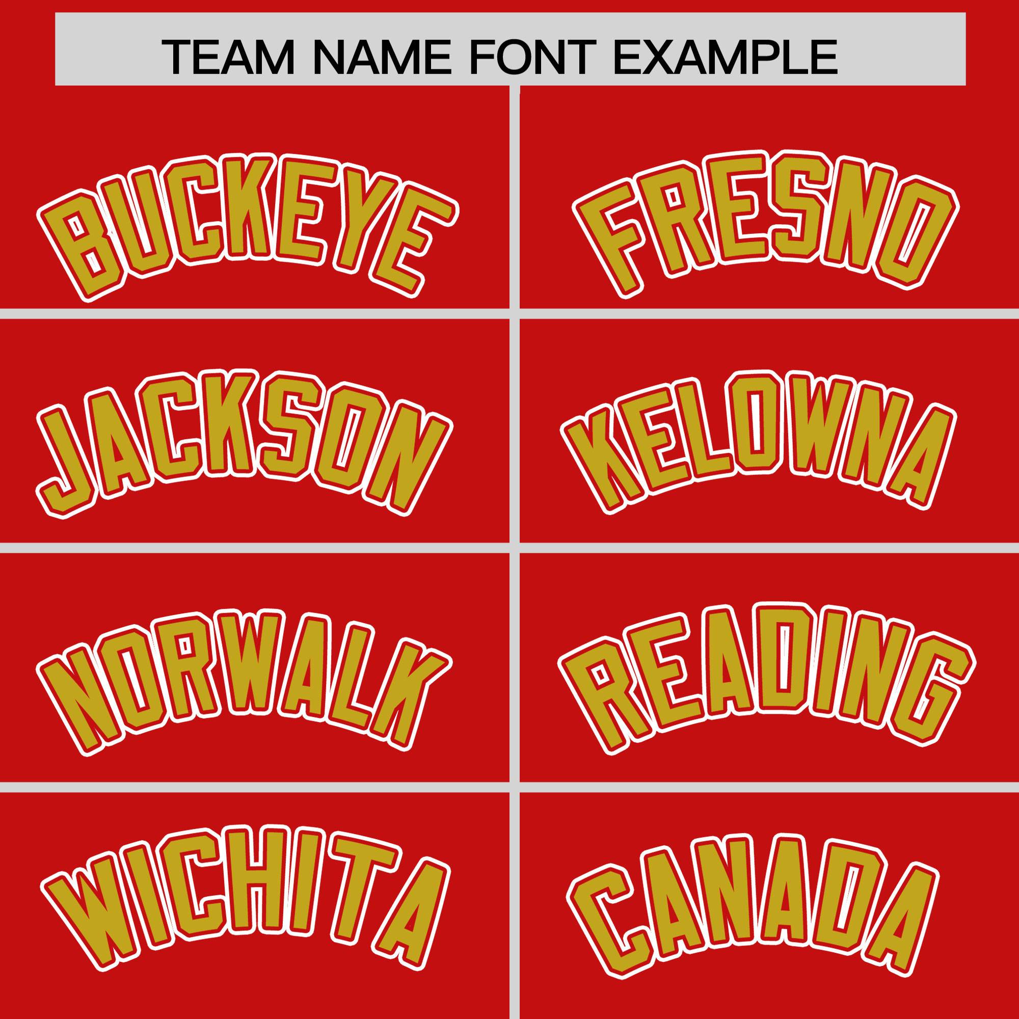 Custom Red Old Gold Personalized Color Block Authentic Baseball jersey