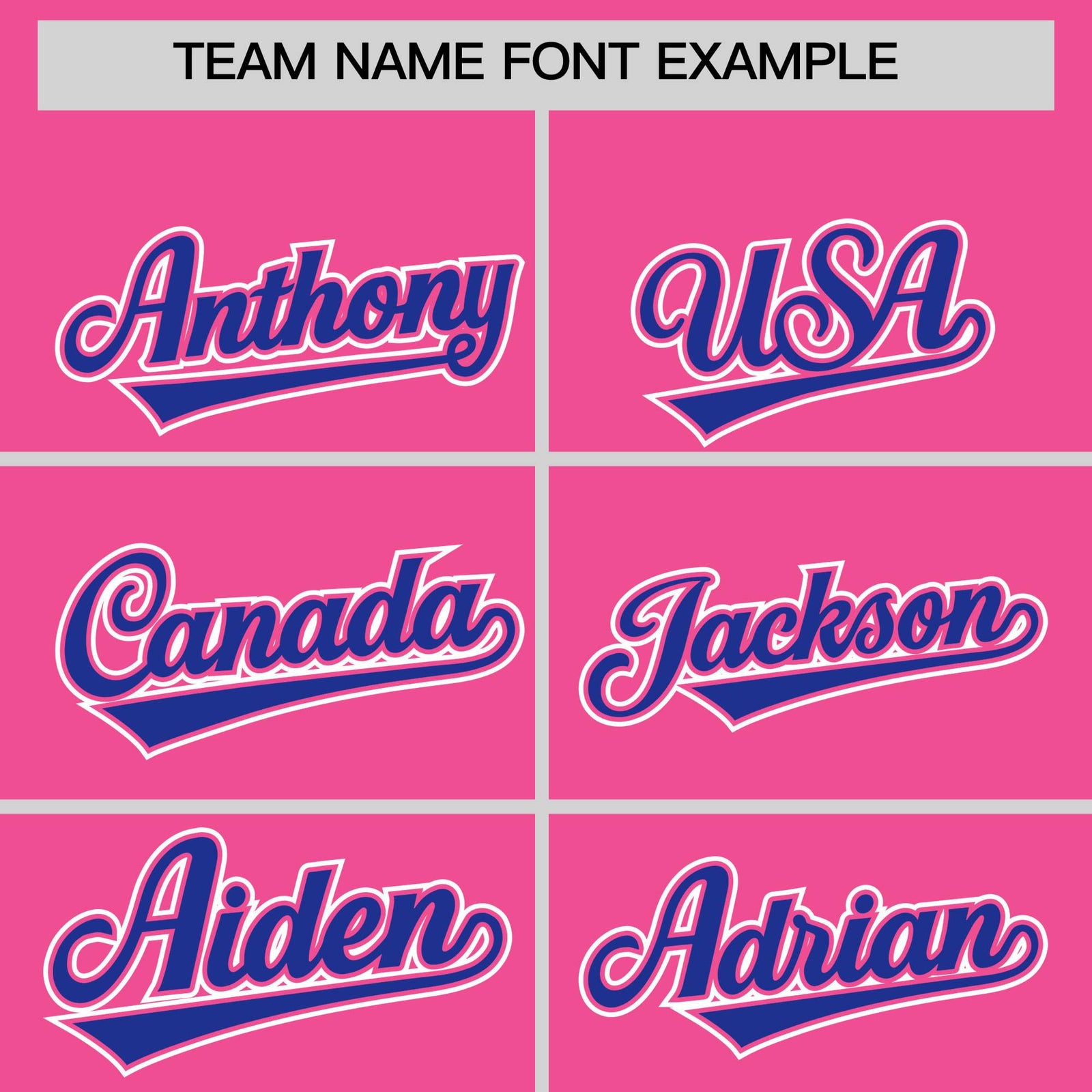 Custom Pink Royal Personalized Color Block Authentic Baseball jersey