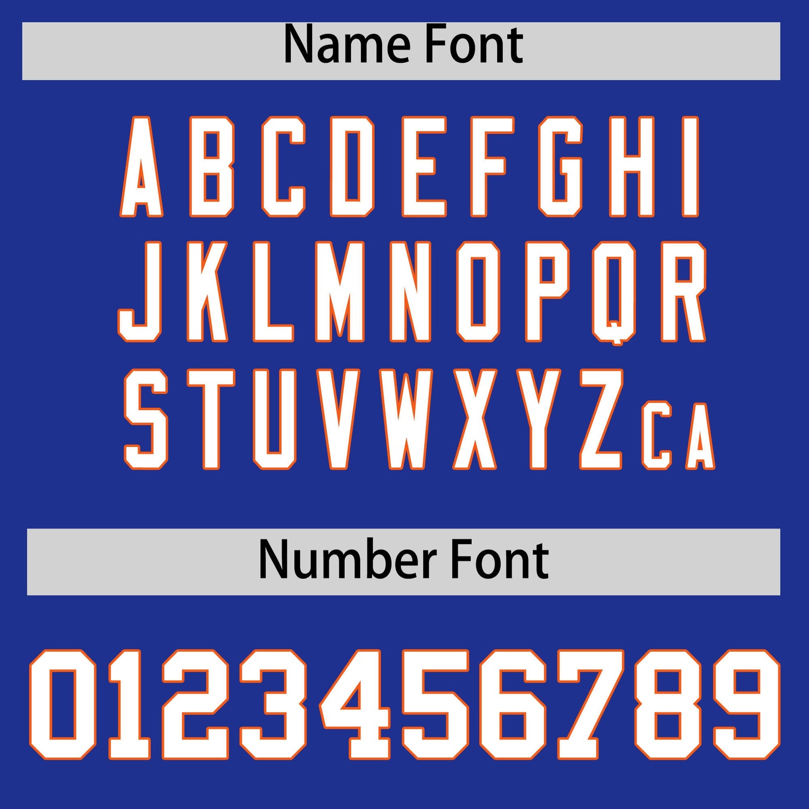 Custom Royal Orange Personalized Color Block Authentic Baseball jersey