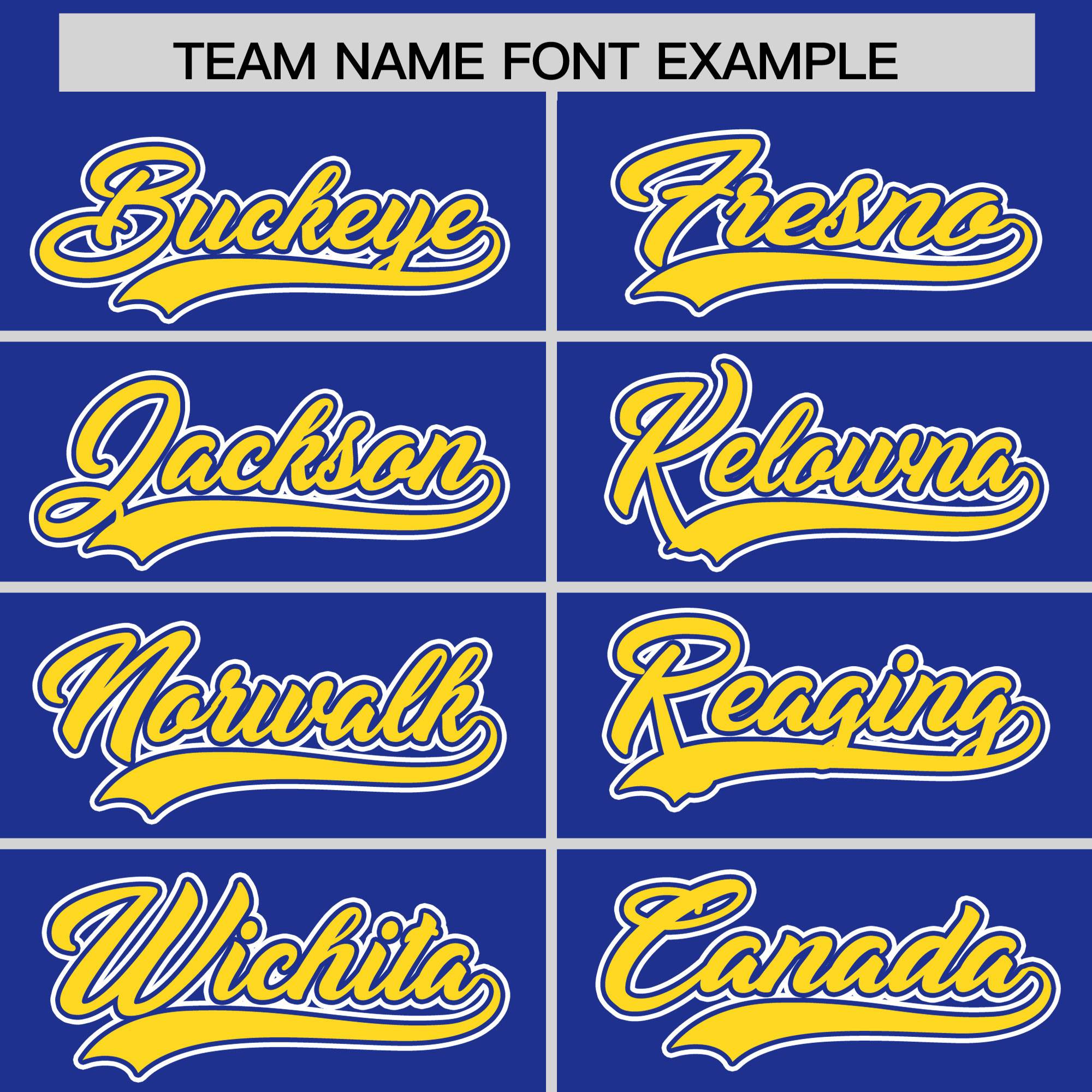 Custom Royal Gold Personalized Color Block Authentic Baseball jersey