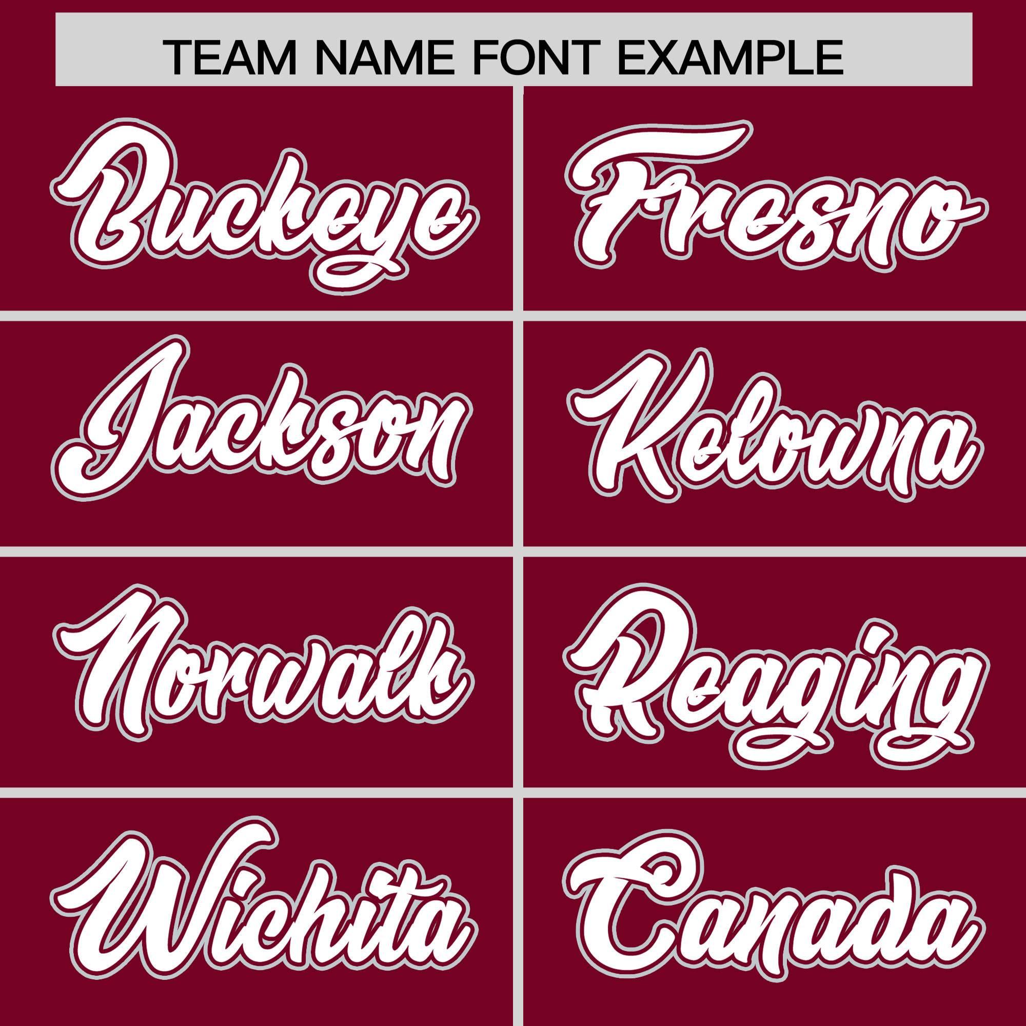 Custom Crimson Silver Personalized Color Block Authentic Baseball jersey