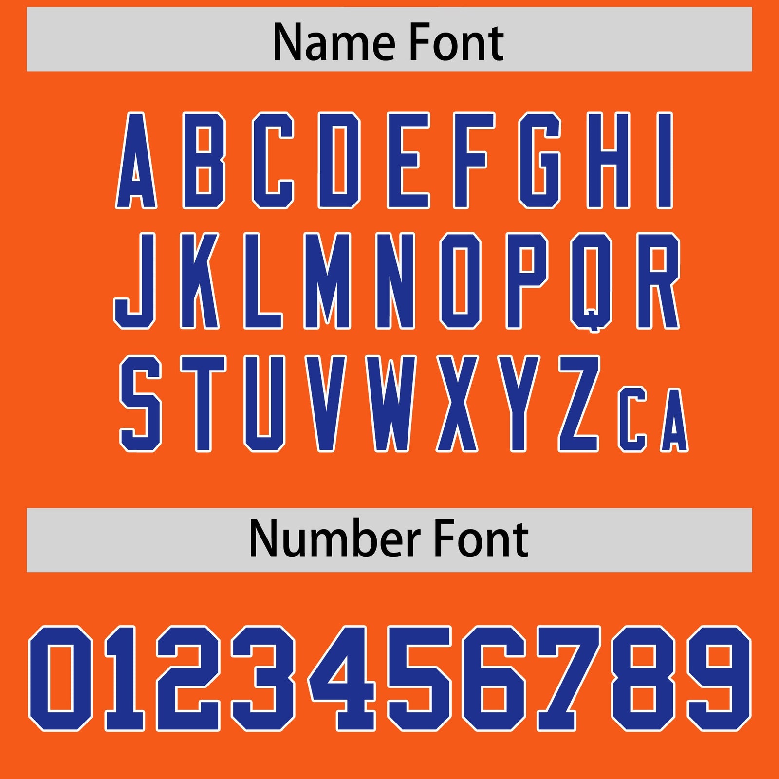 Custom Orange Royal Personalized Color Block Authentic Baseball jersey