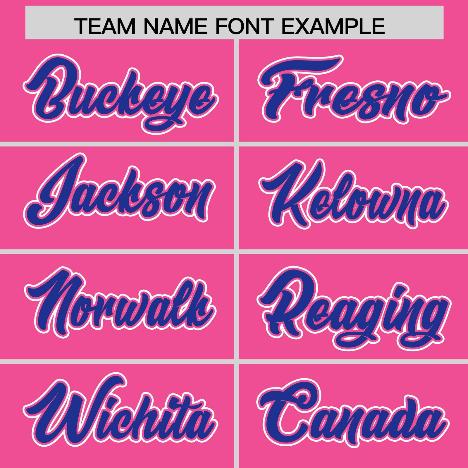 Custom Pink Royal Personalized Color Block Authentic Baseball jersey