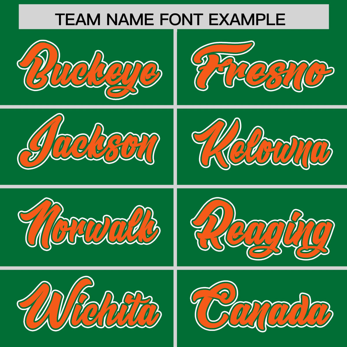 Custom Kelly Green Orange Personalized Color Block Authentic Baseball jersey