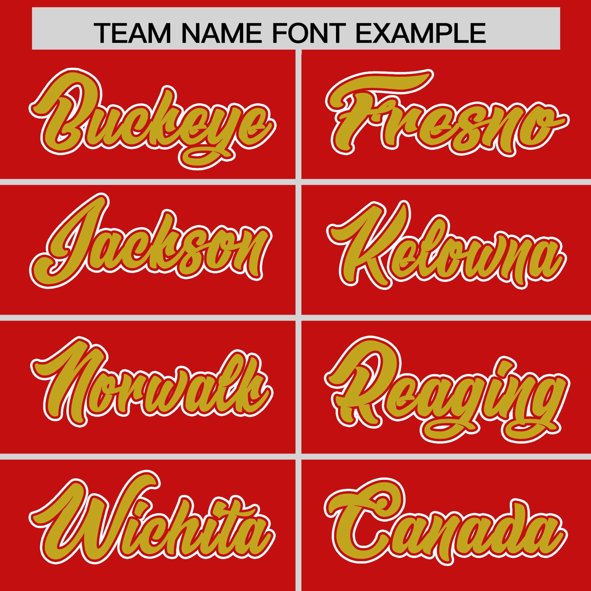 Custom Red Old Gold Personalized Color Block Authentic Baseball jersey