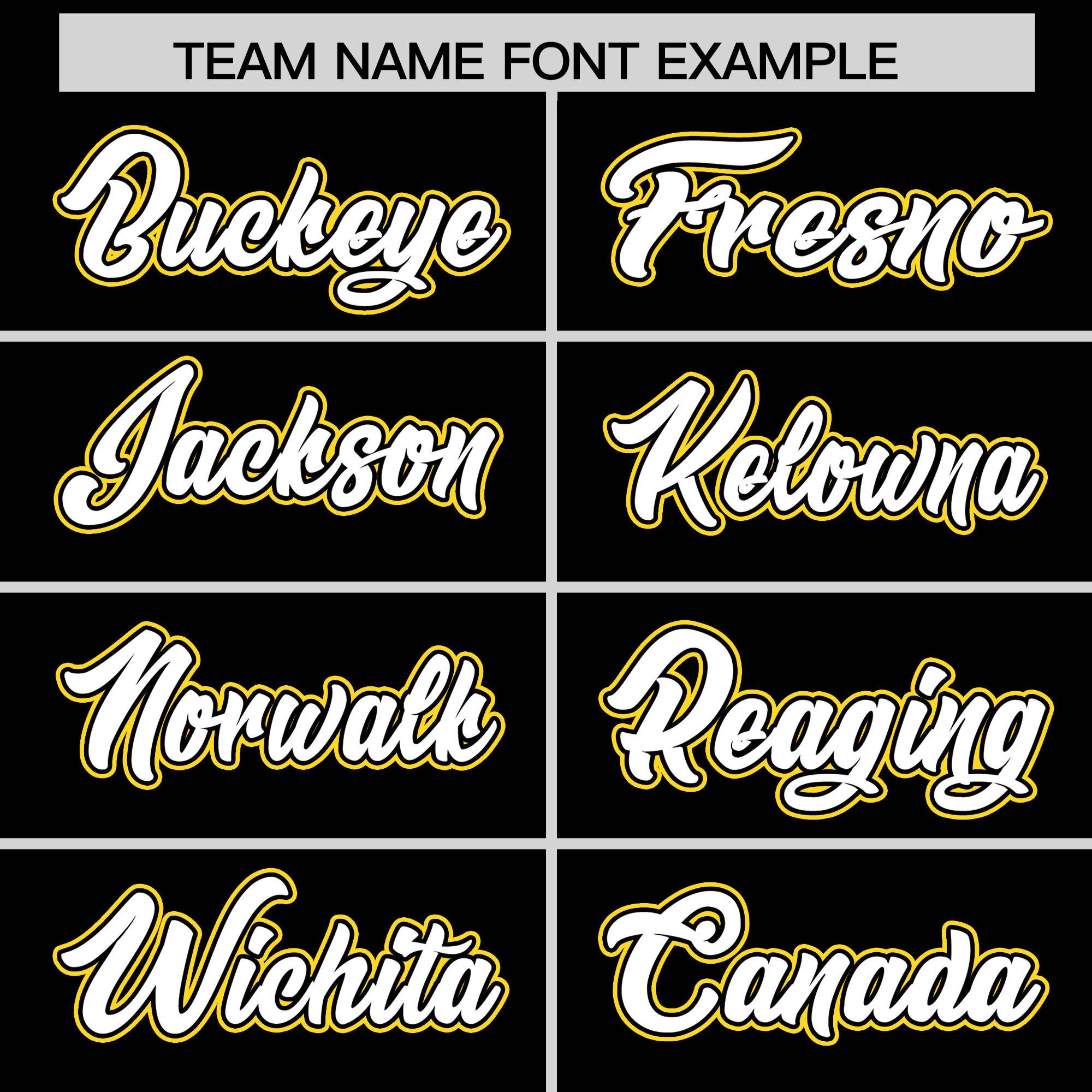 Custom Black Gold Personalized Color Block Authentic Baseball jersey