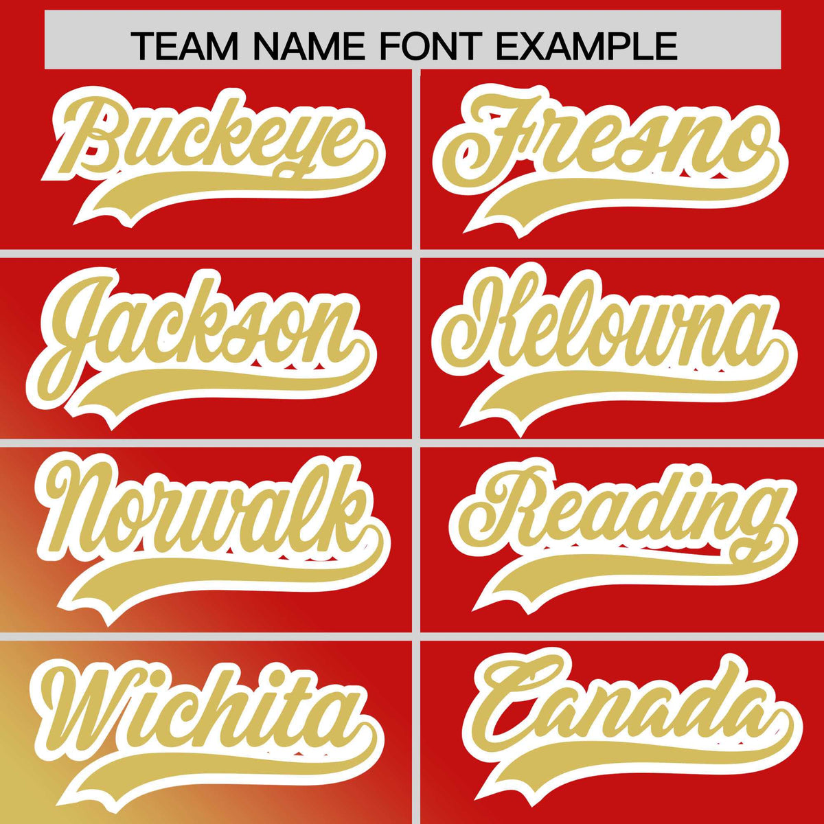 Custom Red Old Gold Diagonal Stripe Personalized Gradient Fashion Baseball Jersey