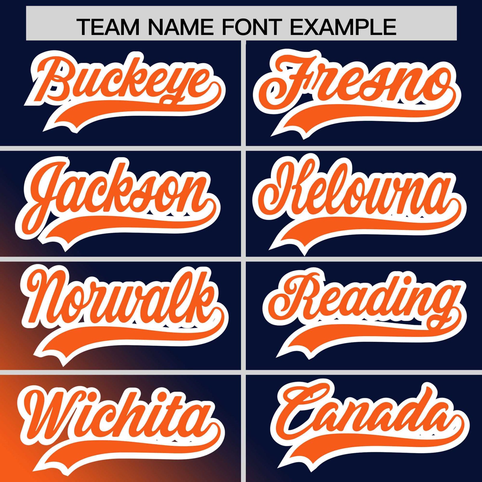 Custom Navy Orange Diagonal Stripe Personalized Gradient Fashion Baseball Jersey