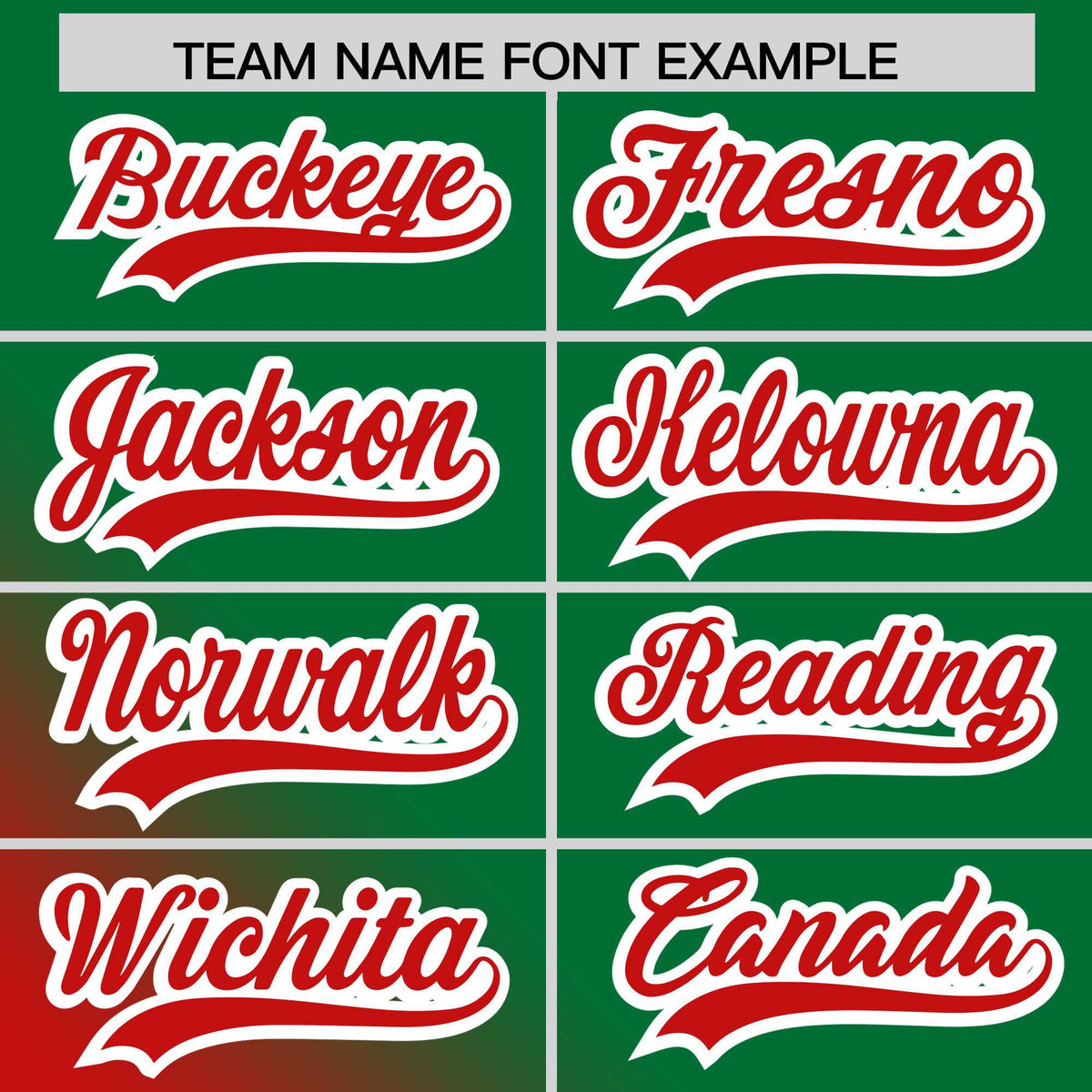 Custom Kelly Green Red Diagonal Stripe Personalized Gradient Fashion Baseball Jersey