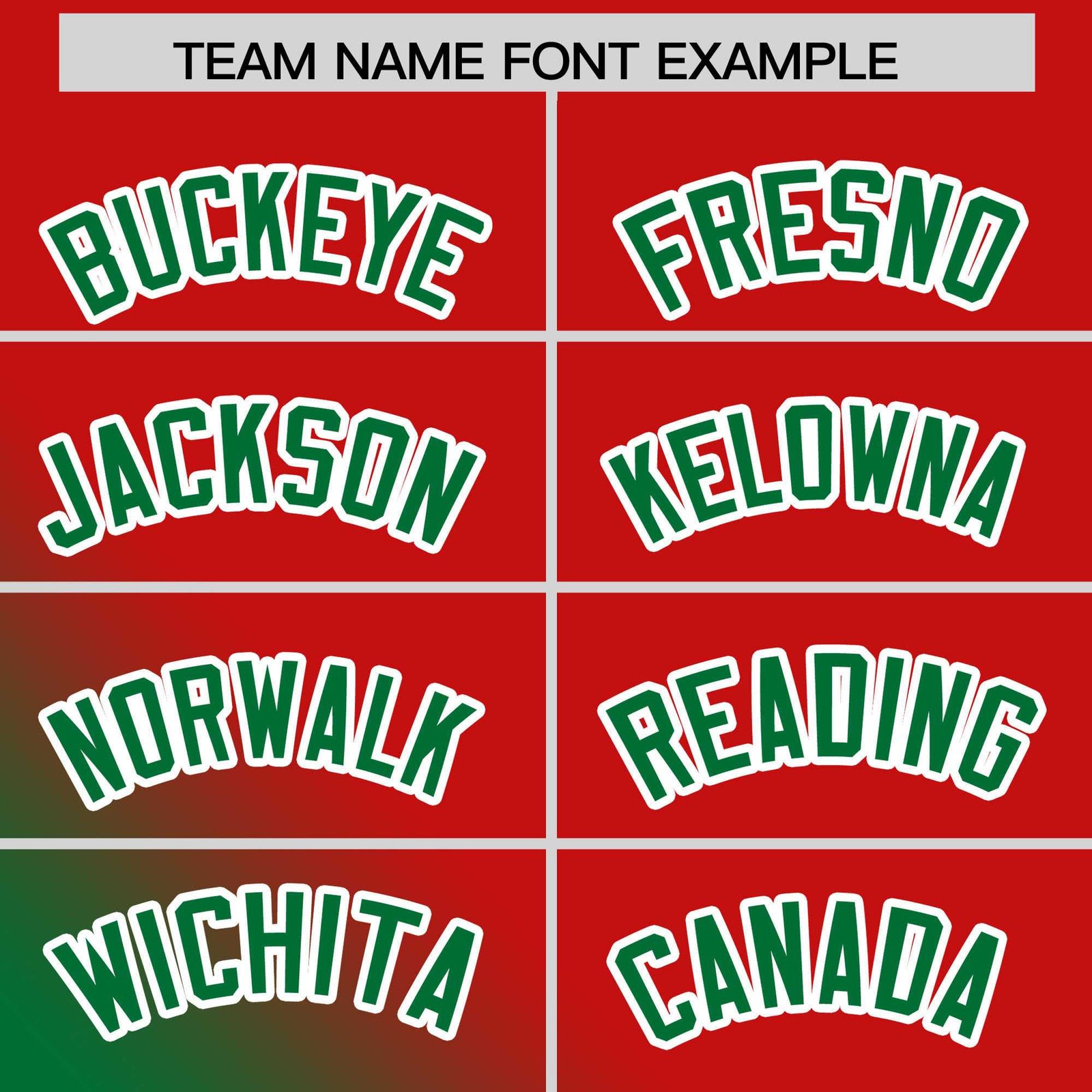 Custom Red Kelly Green Diagonal Stripe Personalized Gradient Fashion Baseball Jersey