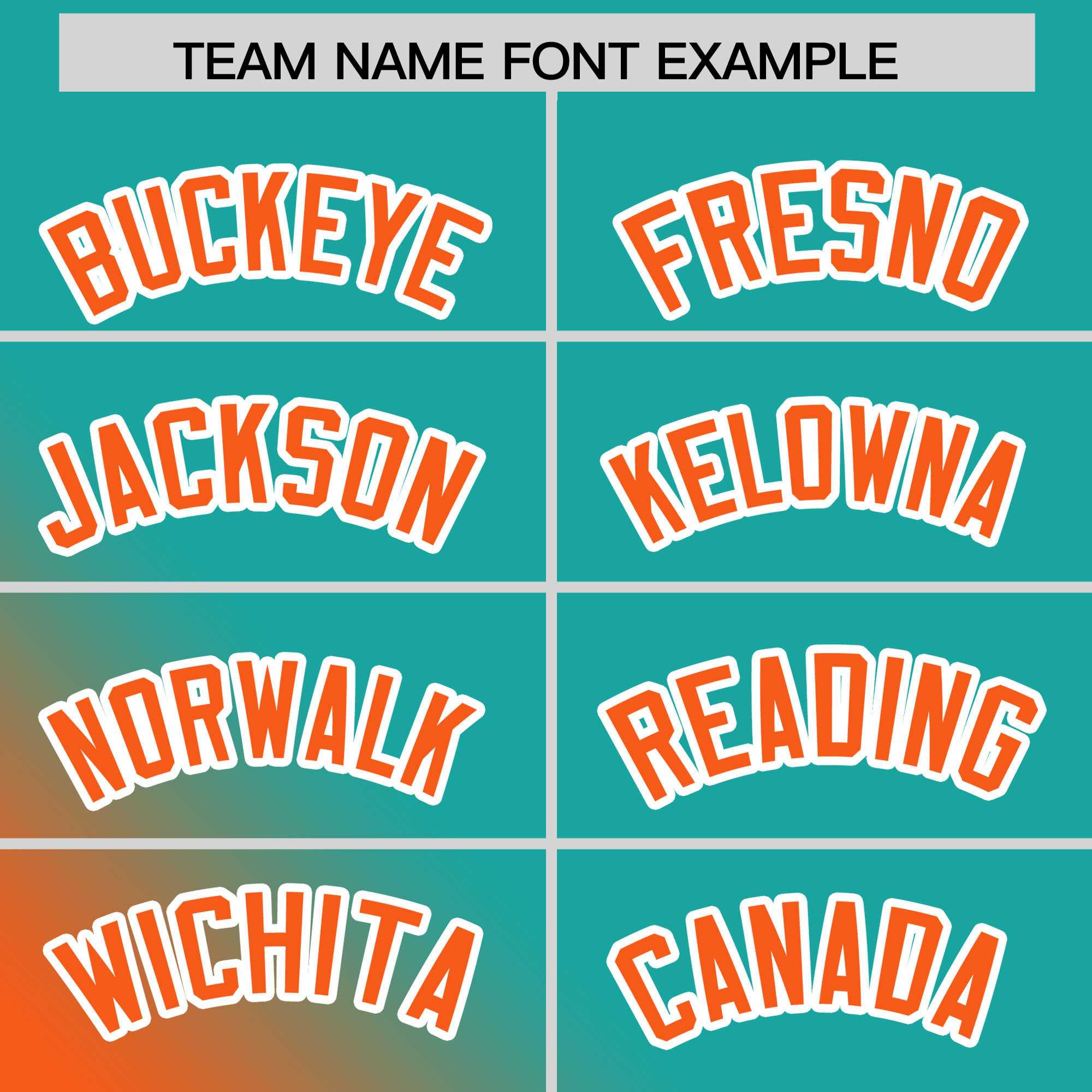 Custom Aqua Orange Diagonal Stripe Personalized Gradient Fashion Baseball Jersey