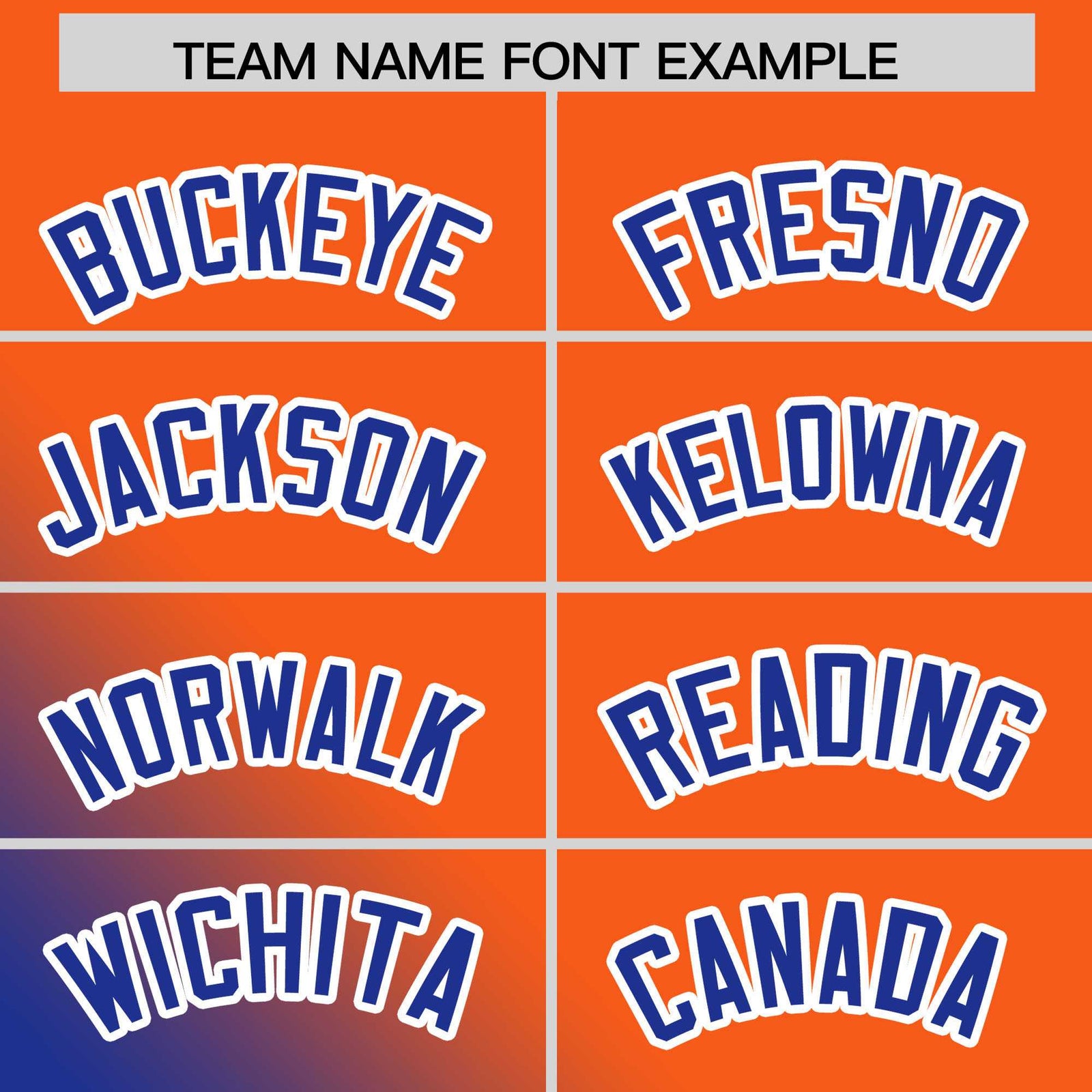 Custom Orange Royal Diagonal Stripe Personalized Gradient Fashion Baseball Jersey