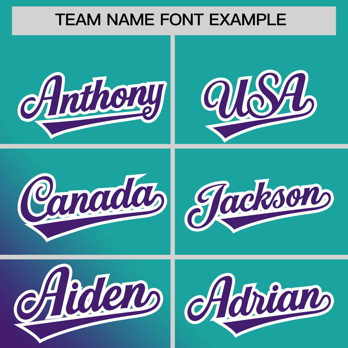 Custom Aqua Purple Diagonal Stripe Personalized Gradient Fashion Baseball Jersey