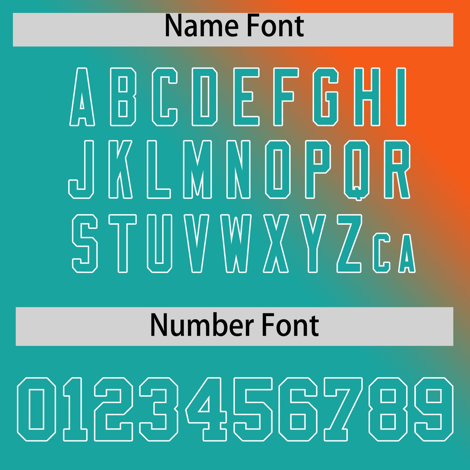 Custom Orange Aqua Diagonal Stripe Personalized Gradient Fashion Baseball Jersey