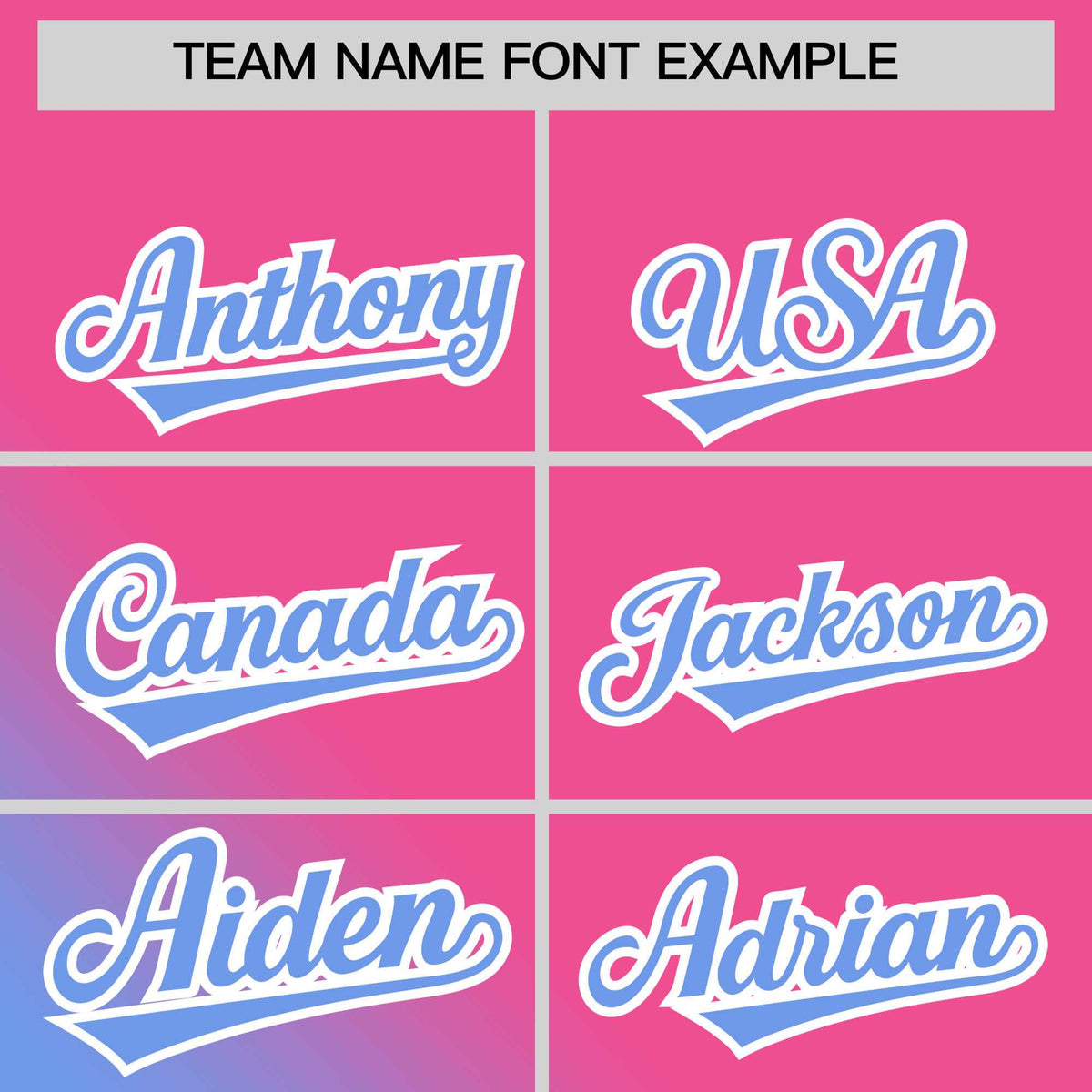 Custom Pink Light Blue Diagonal Stripe Personalized Gradient Fashion Baseball Jersey