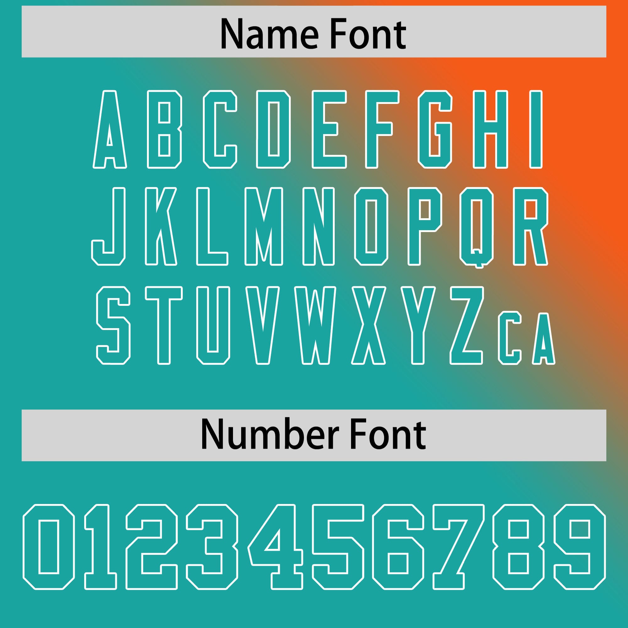 Custom Orange Aqua Diagonal Stripe Personalized Gradient Fashion Baseball Jersey