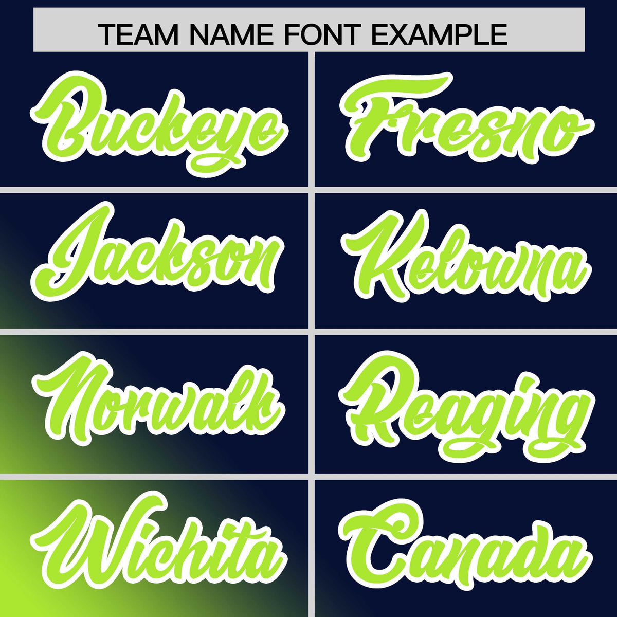 Custom Navy Neon Green Diagonal Stripe Personalized Gradient Fashion Baseball Jersey