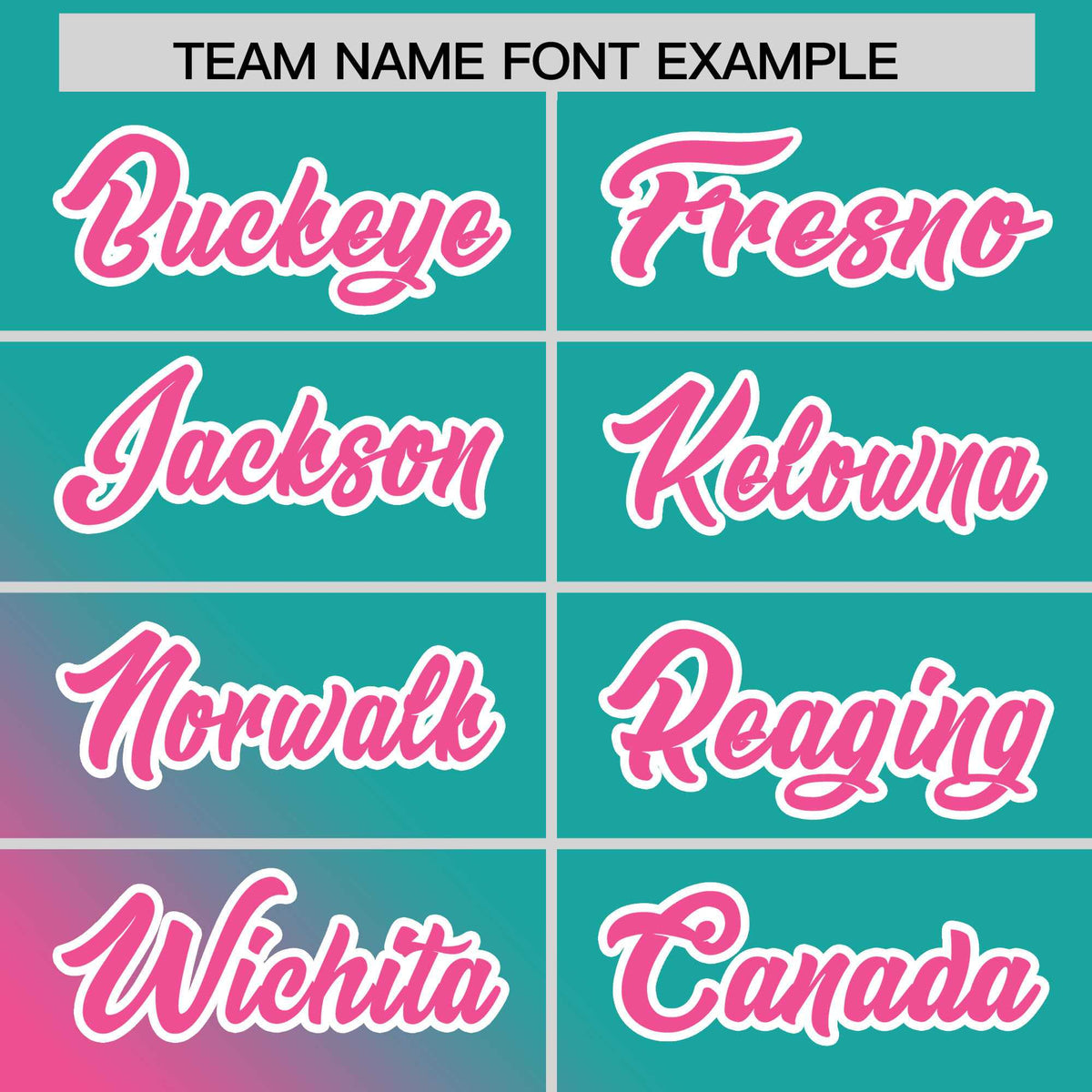 Custom Aqua Pink Diagonal Stripe Personalized Gradient Fashion Baseball Jersey