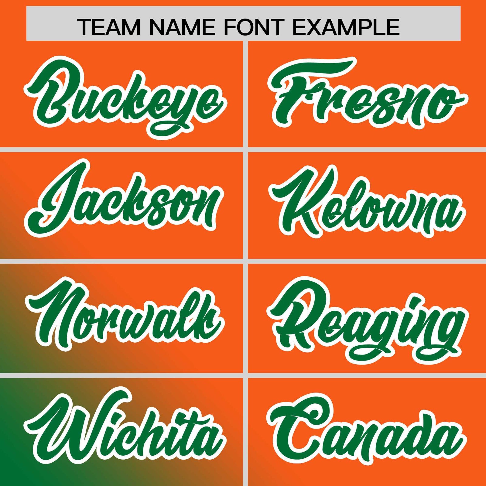 Custom Orange Kelly Green Diagonal Stripe Personalized Gradient Fashion Baseball Jersey