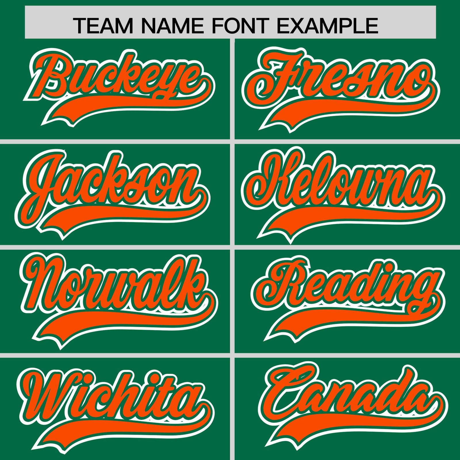 Custom Kelly Green Orange Contrast Raglan Sleeves Authentic Baseball Jersey