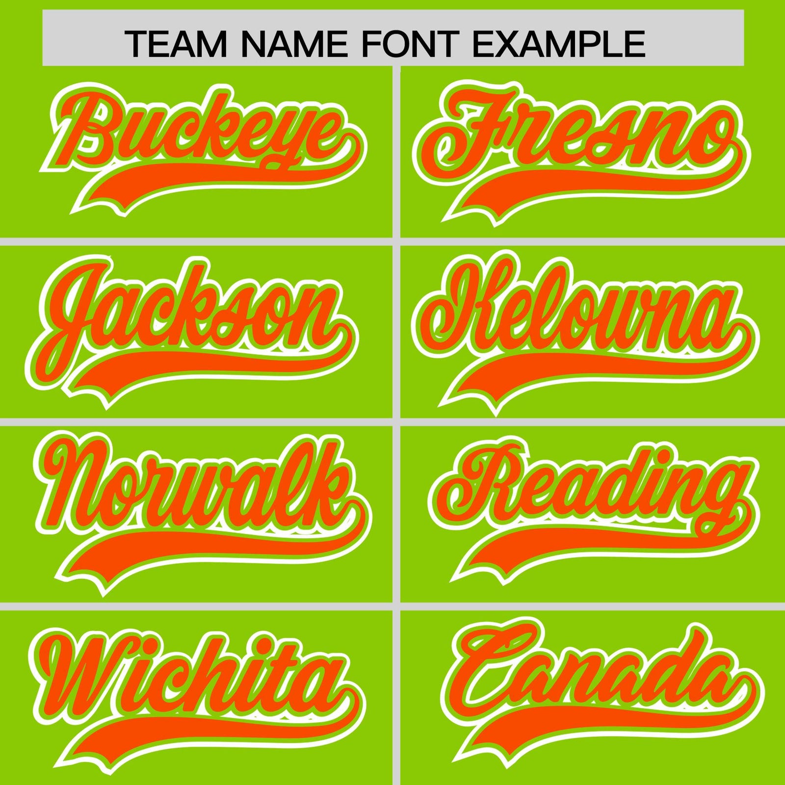 Custom Neon Green Orange Contrast Raglan Sleeves Authentic Baseball Jersey