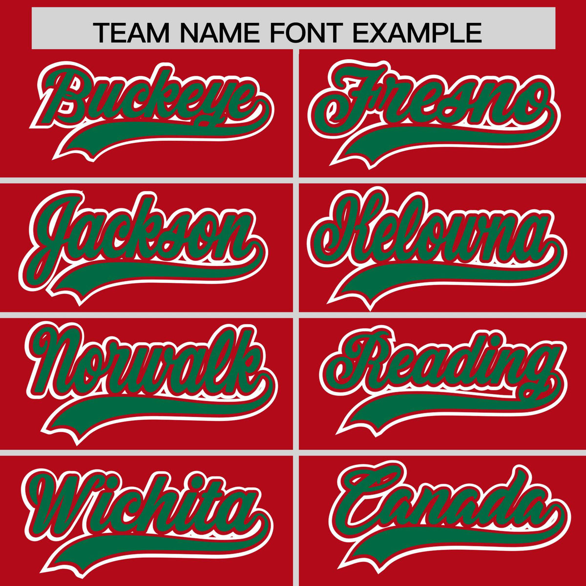 Custom Red Kelly Green Contrast Raglan Sleeves Authentic Baseball Jersey