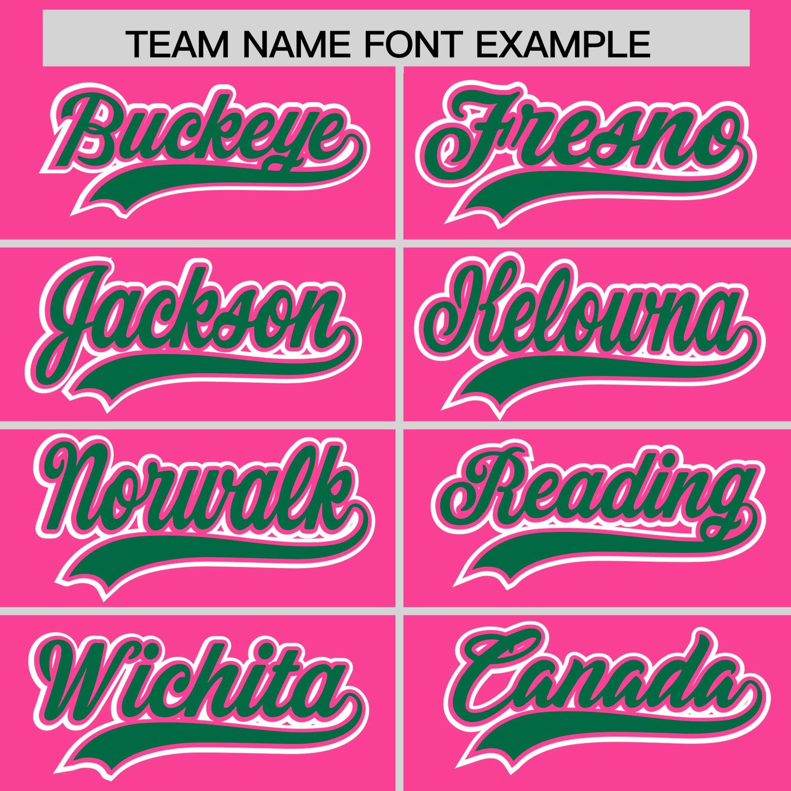 Custom Pink Kelly Green Contrast Raglan Sleeves Authentic Baseball Jersey