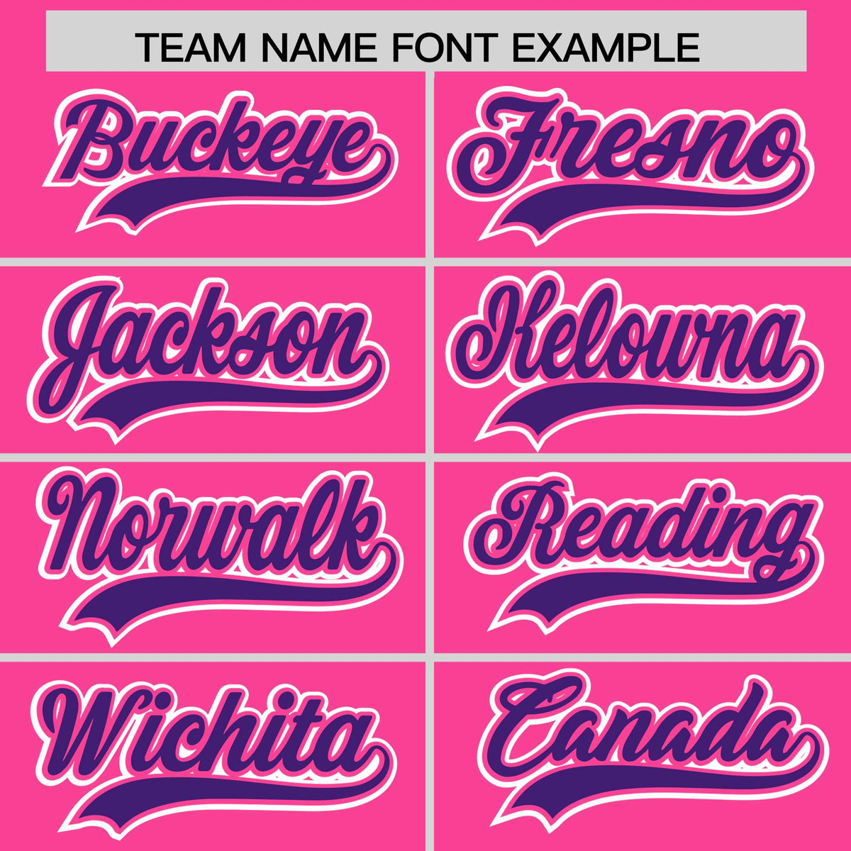 Custom Pink Purple Contrast Raglan Sleeves Authentic Baseball Jersey