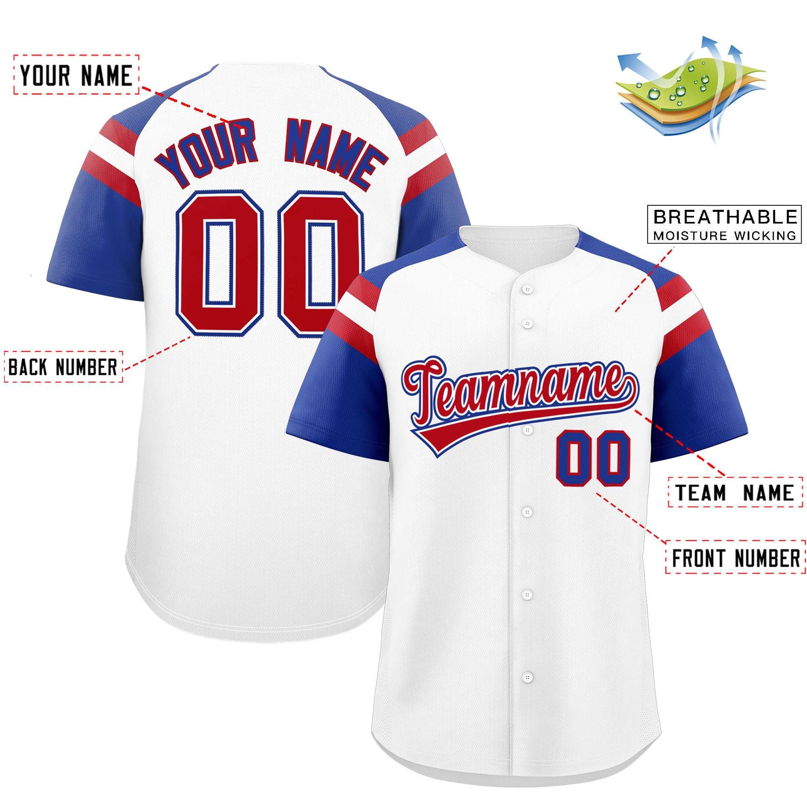 Custom-White-Royal-Contrast-Raglan-Sleeves-Authentic-Baseball-Jersey-008