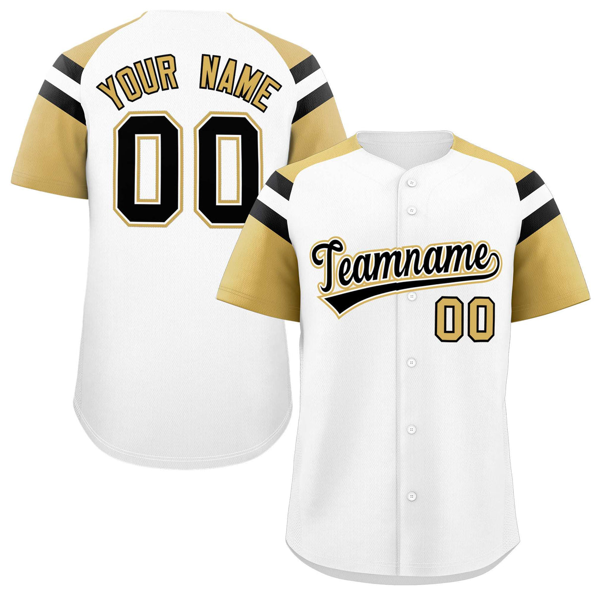 Custom-White-Old-Gold-Contrast-Raglan-Sleeves-Authentic-Baseball-Jersey-017