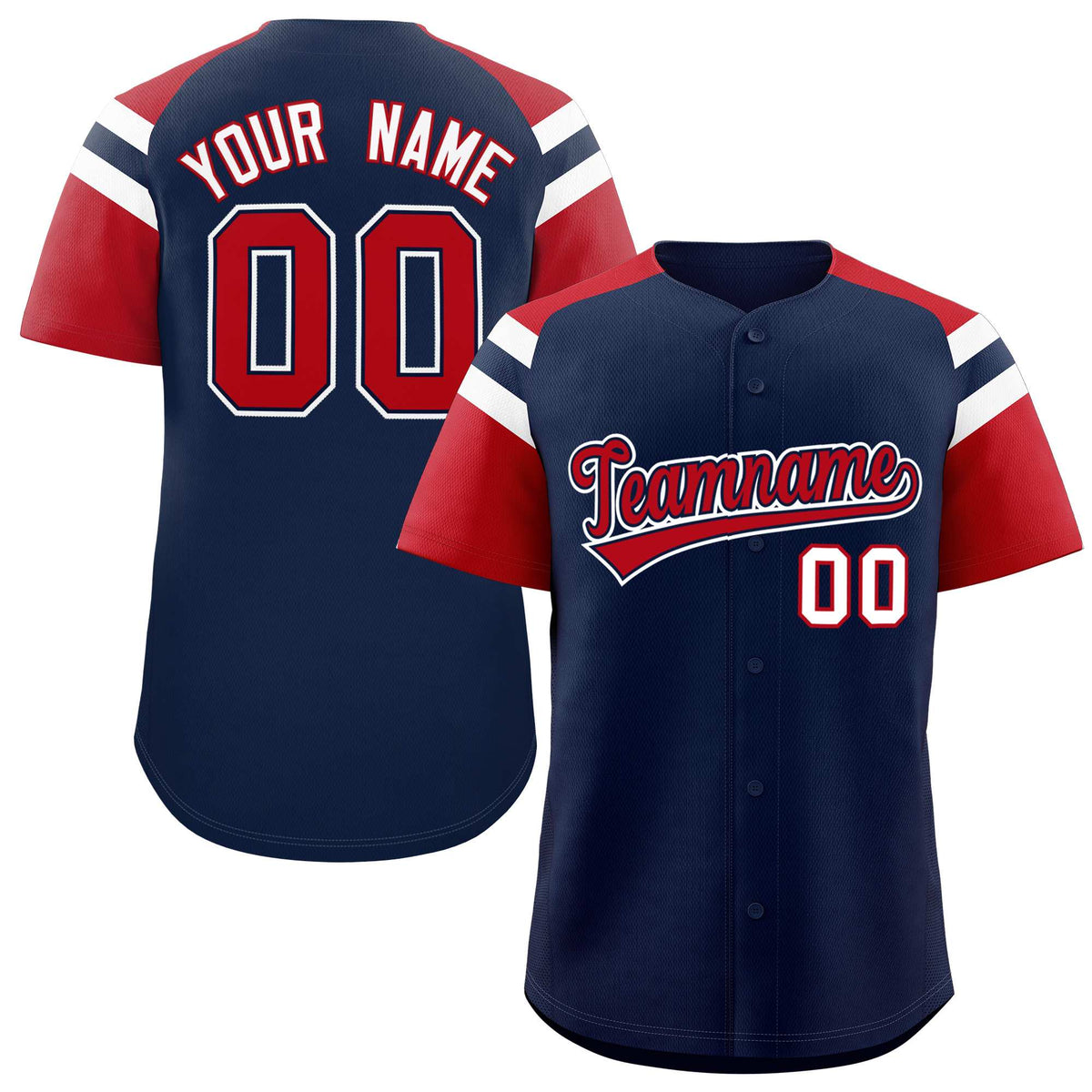 Custom-Navy-Red-Contrast-Raglan-Sleeves-Authentic-Baseball-Jersey-030