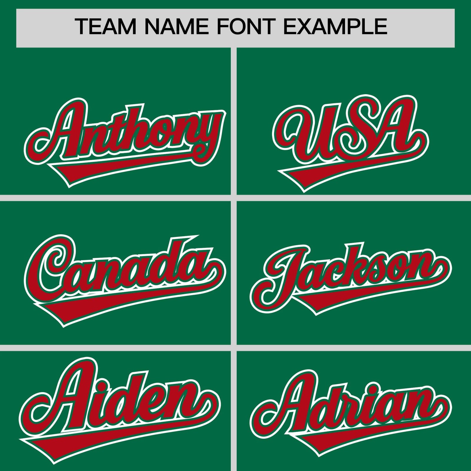 Custom Kelly Green Red Contrast Raglan Sleeves Authentic Baseball Jersey