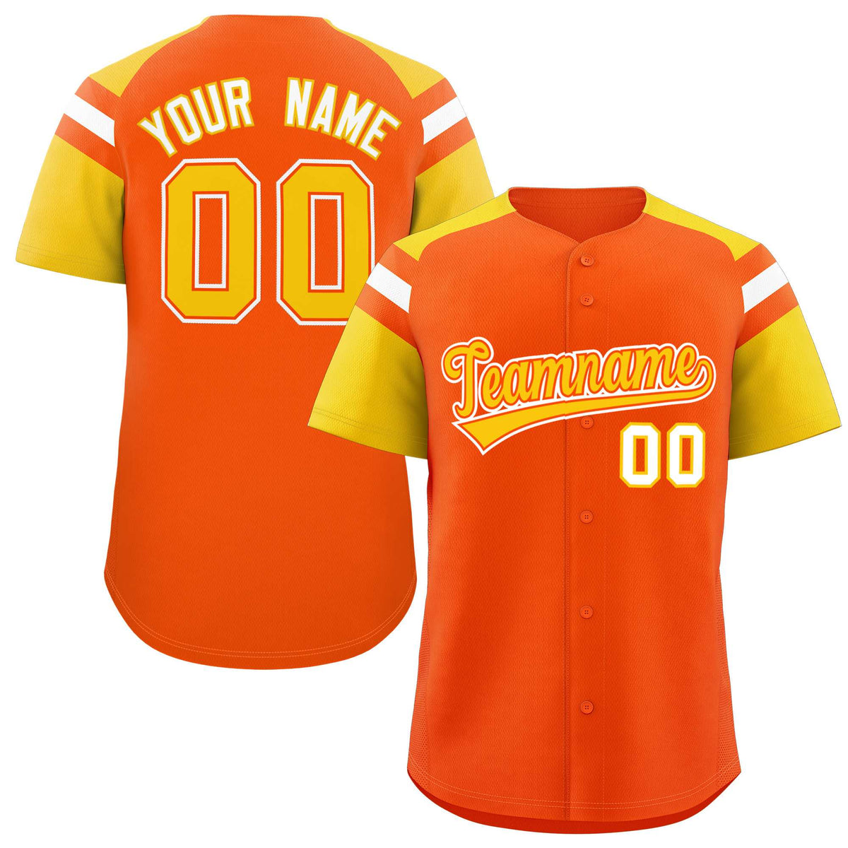 Custom-Orange-Gold-Contrast-Raglan-Sleeves-Authentic-Baseball-Jersey-049