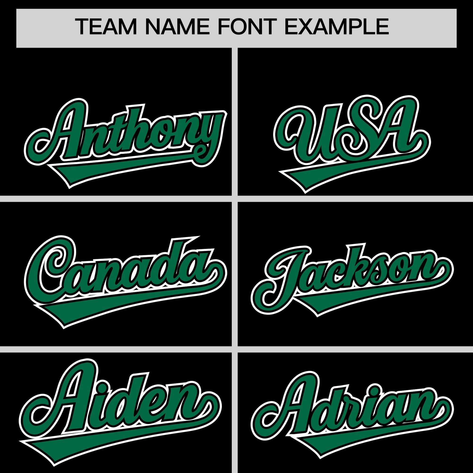 Custom Black Kelly Green Contrast Raglan Sleeves Authentic Baseball Jersey