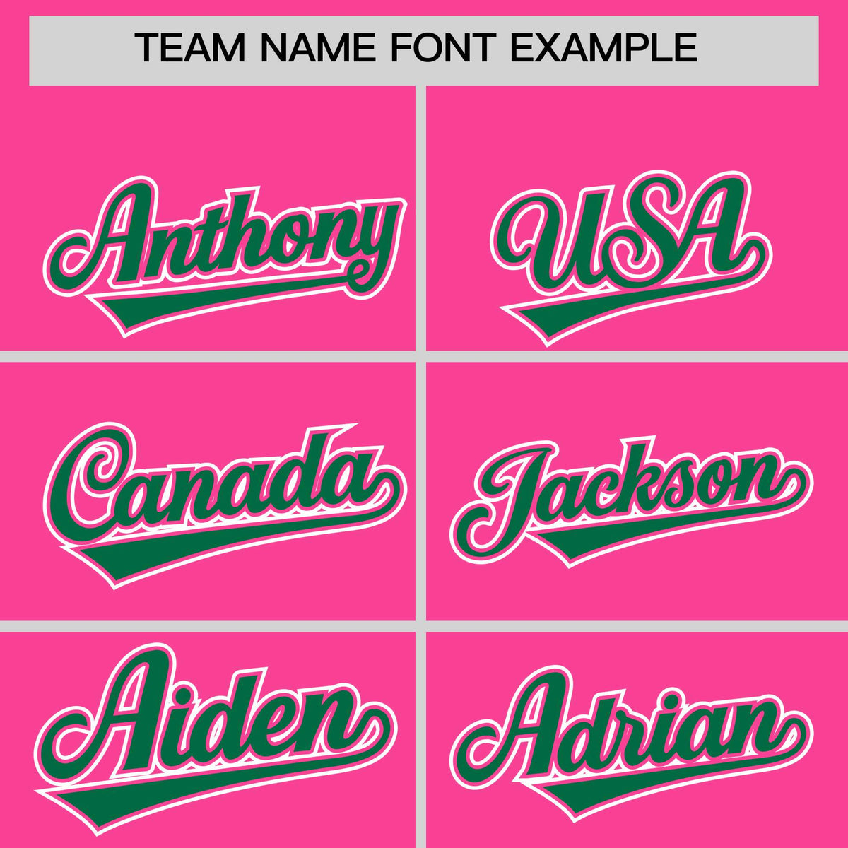 Custom Pink Kelly Green Contrast Raglan Sleeves Authentic Baseball Jersey