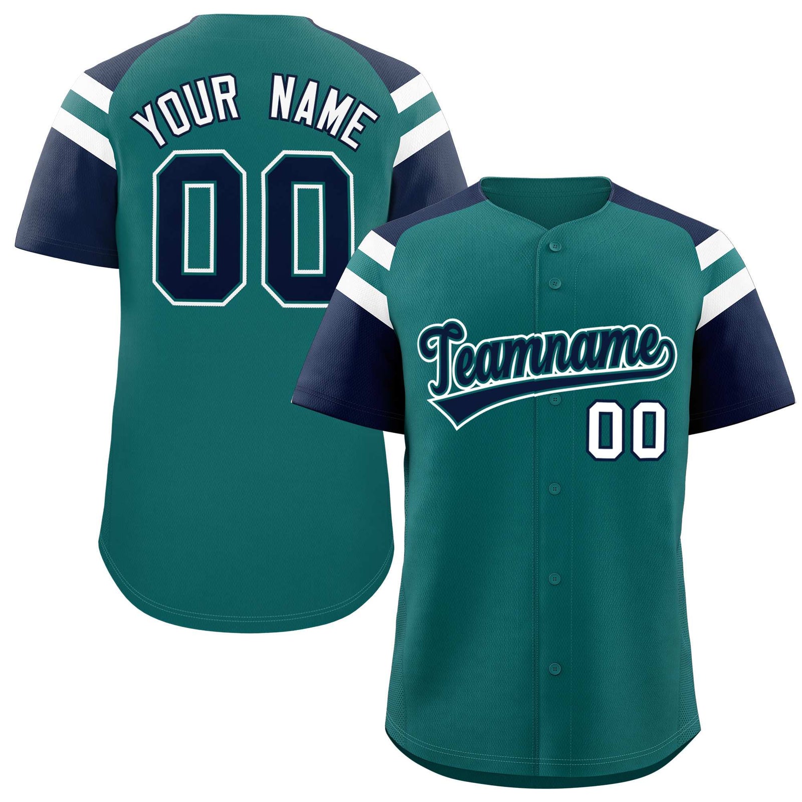 Custom-Aqua-Navy-Contrast-Raglan-Sleeves-Authentic-Baseball-Jersey-062