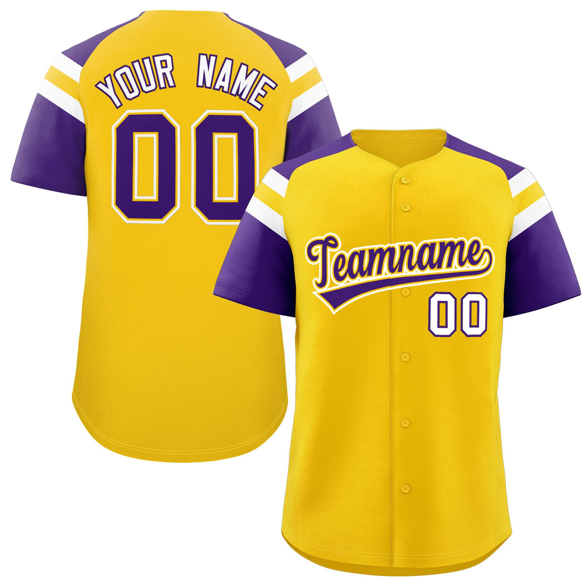 Custom-Gold-Purple-Contrast-Raglan-Sleeves-Authentic-Baseball-Jersey-079