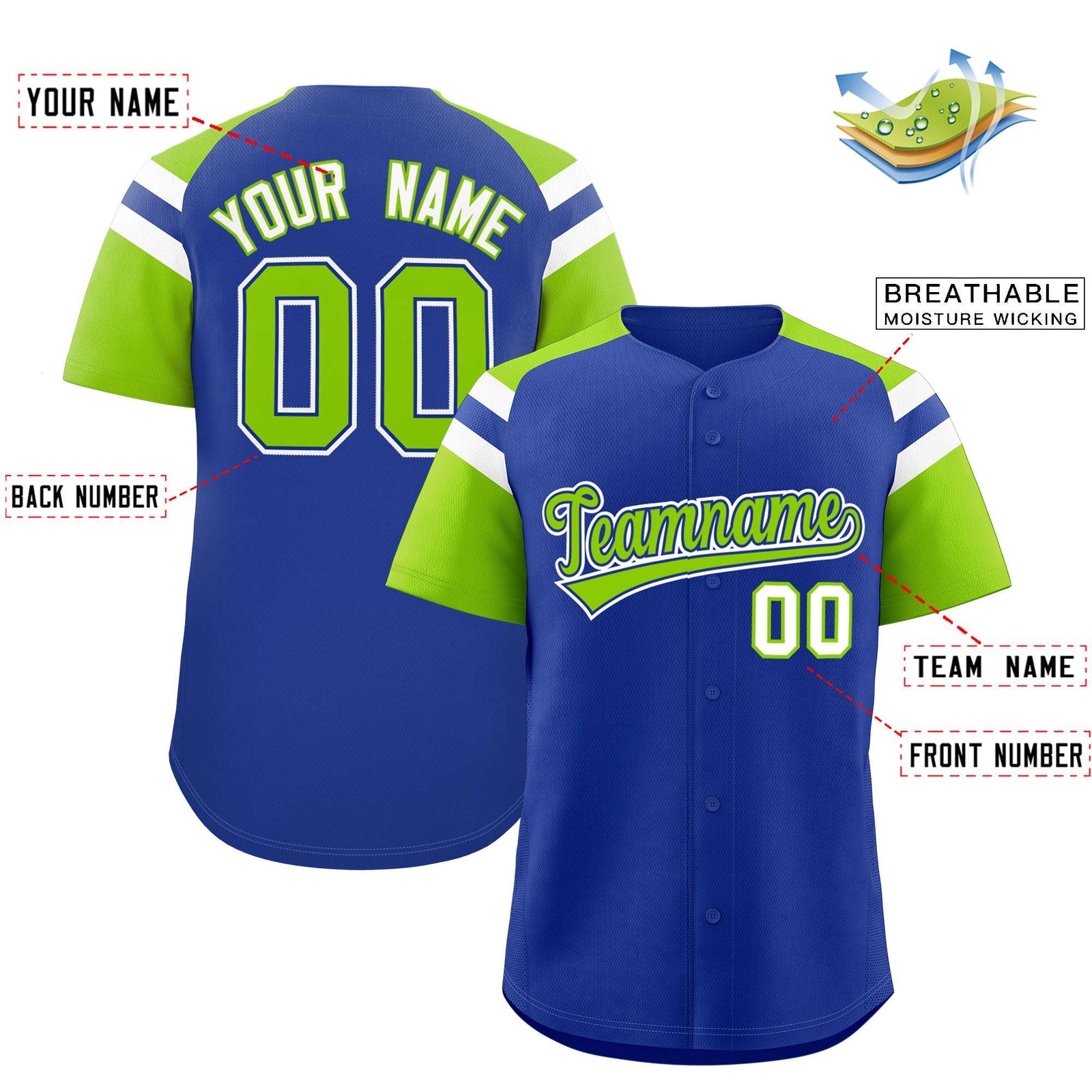 Custom-Royal-Neon-Green-Contrast-Raglan-Sleeves-Authentic-Baseball-Jersey-093