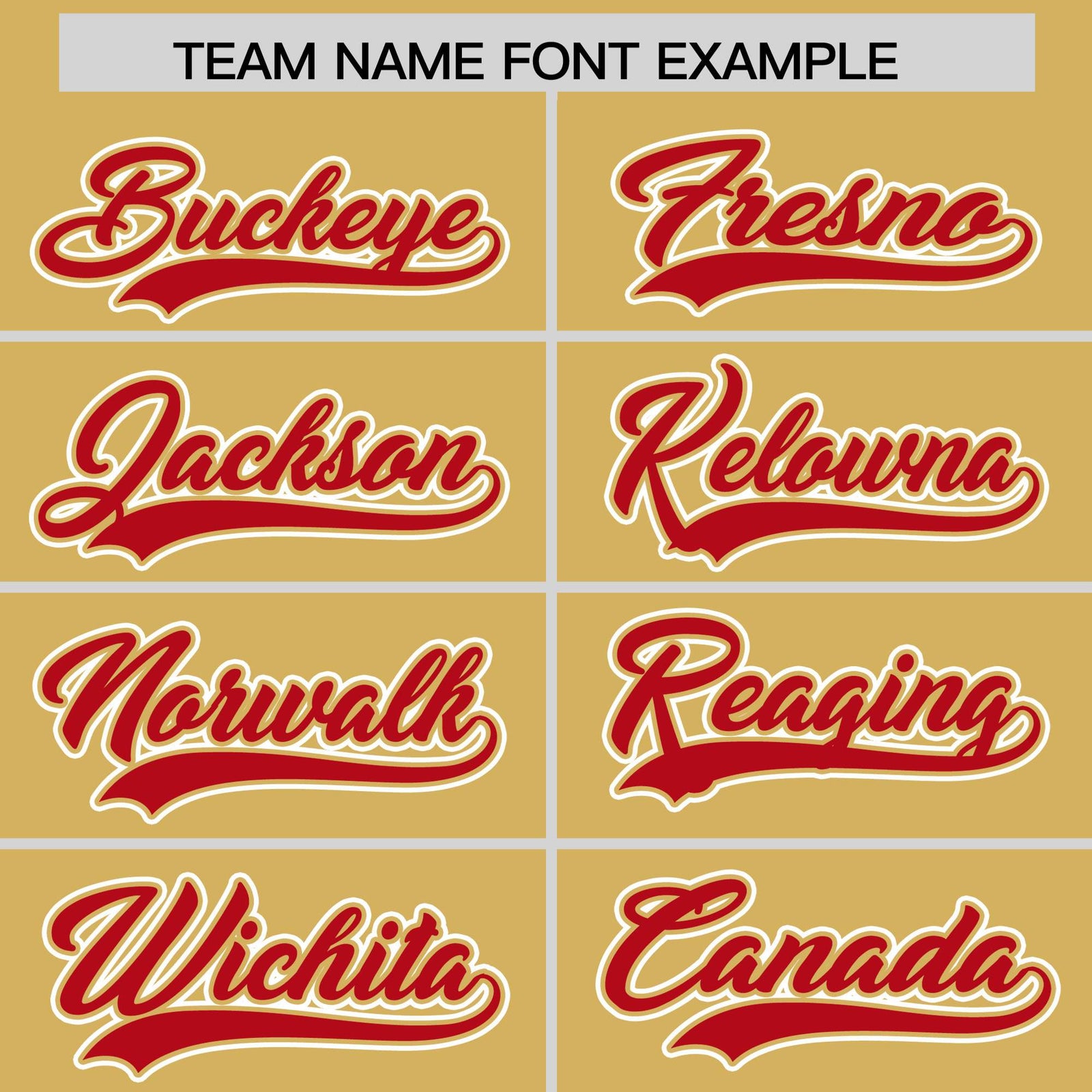 Custom Old Gold Red Contrast Raglan Sleeves Authentic Baseball Jersey