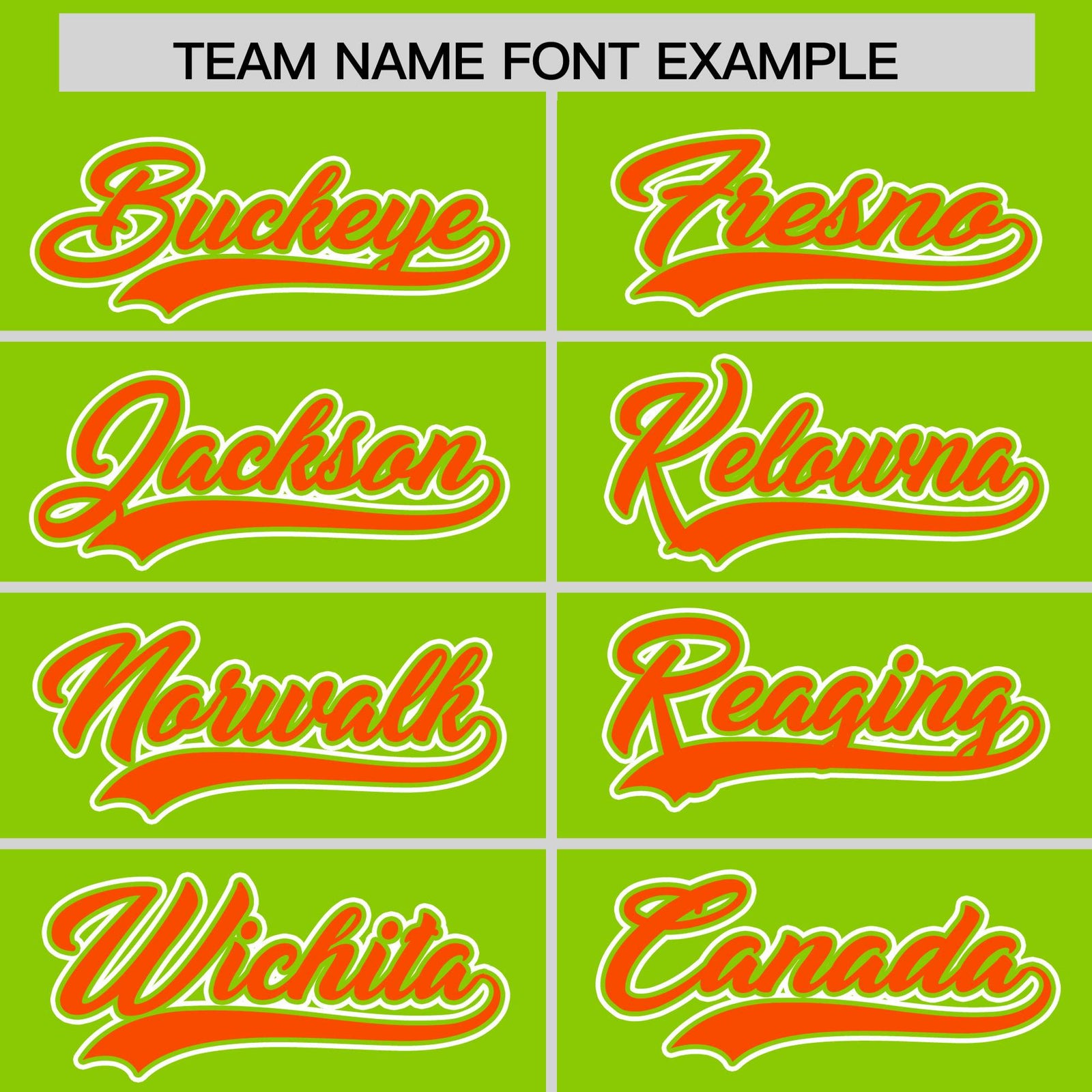 Custom Neon Green Orange Contrast Raglan Sleeves Authentic Baseball Jersey