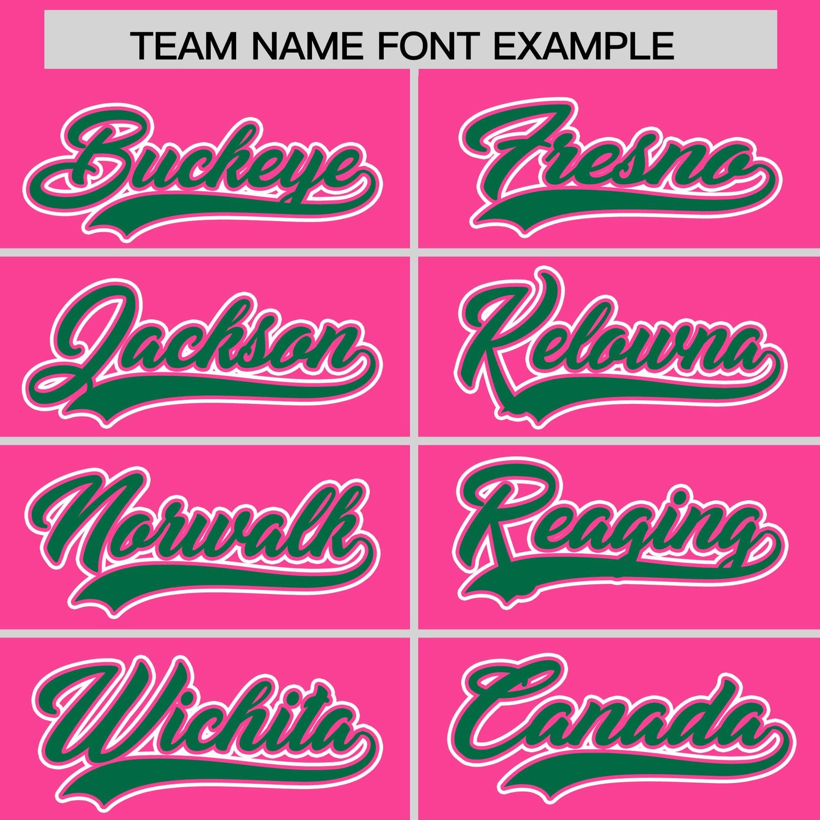 Custom Pink Kelly Green Contrast Raglan Sleeves Authentic Baseball Jersey