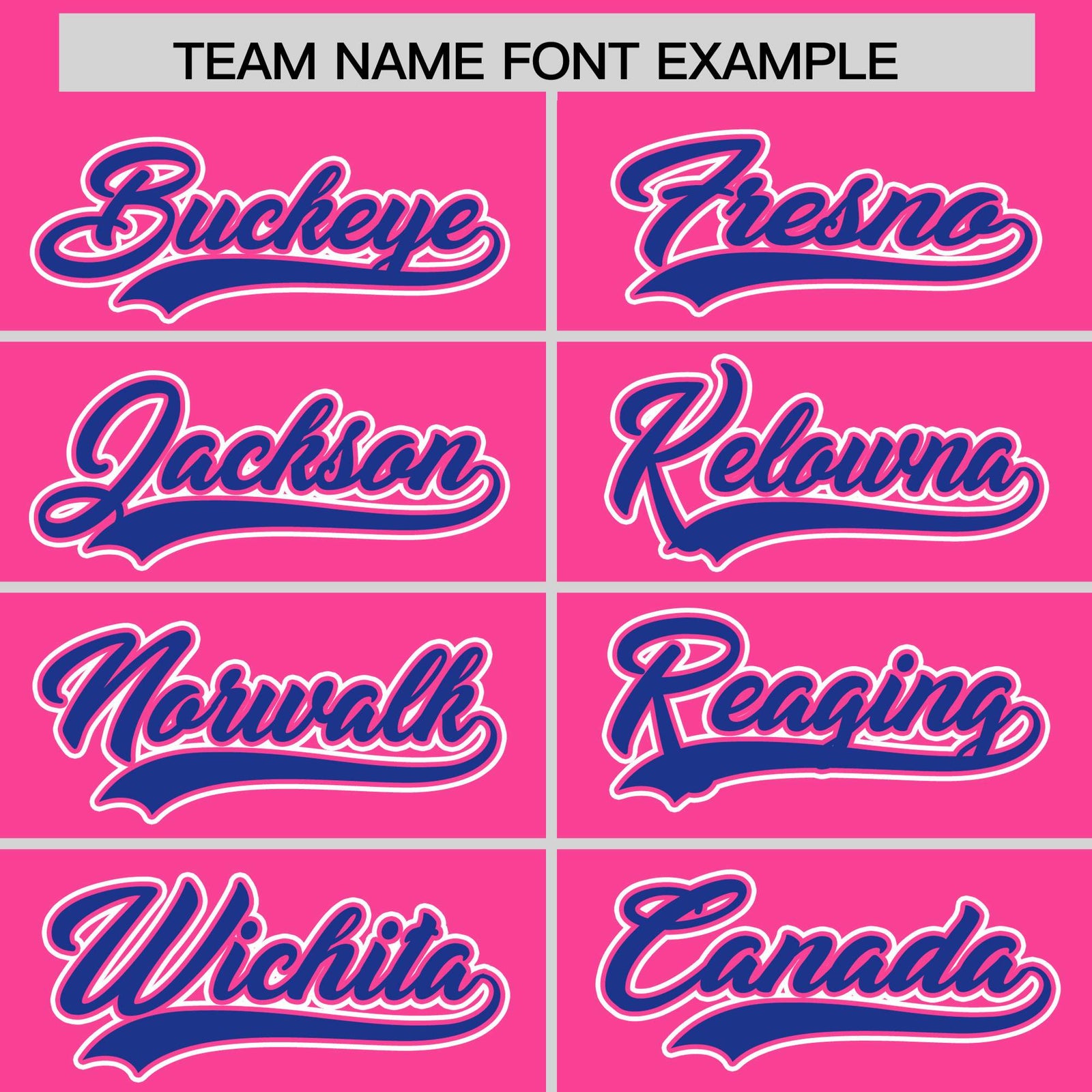 Custom Pink Royal Contrast Raglan Sleeves Authentic Baseball Jersey