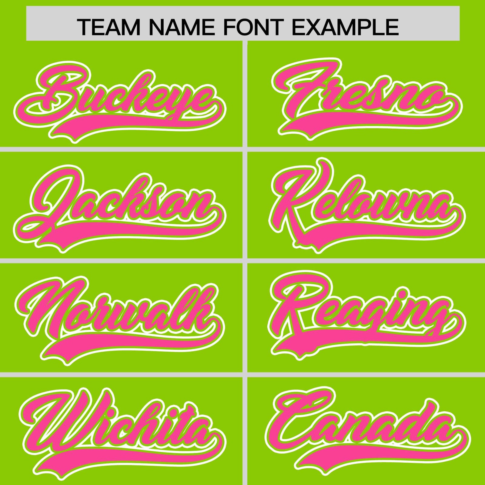 Custom Neon Green Pink Contrast Raglan Sleeves Authentic Baseball Jersey