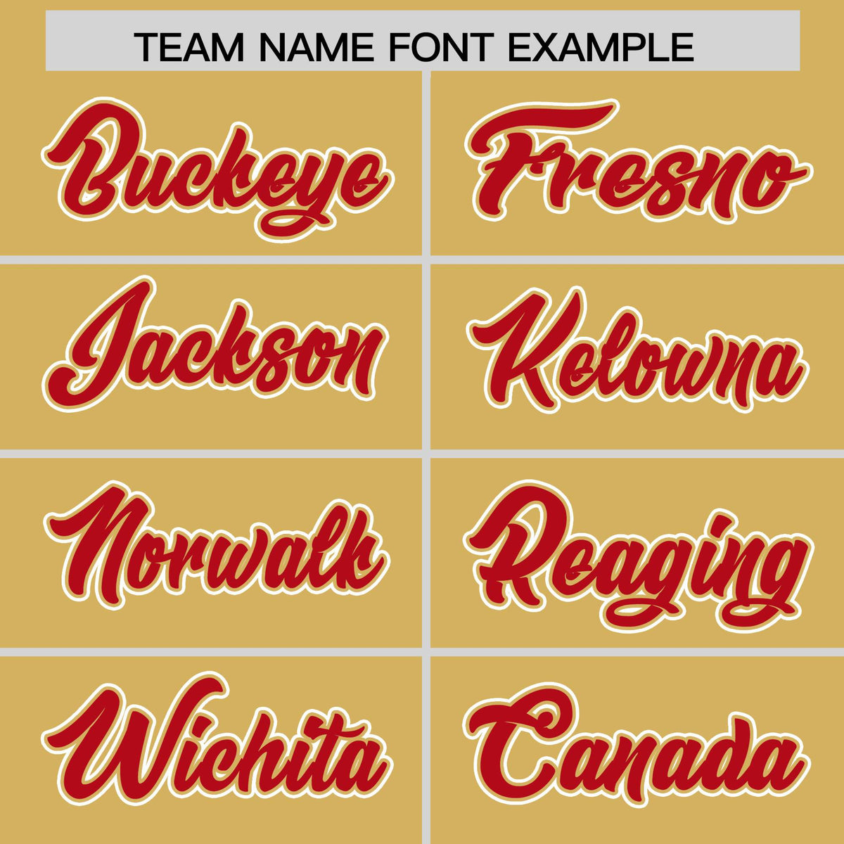 Custom Old Gold Red Contrast Raglan Sleeves Authentic Baseball Jersey