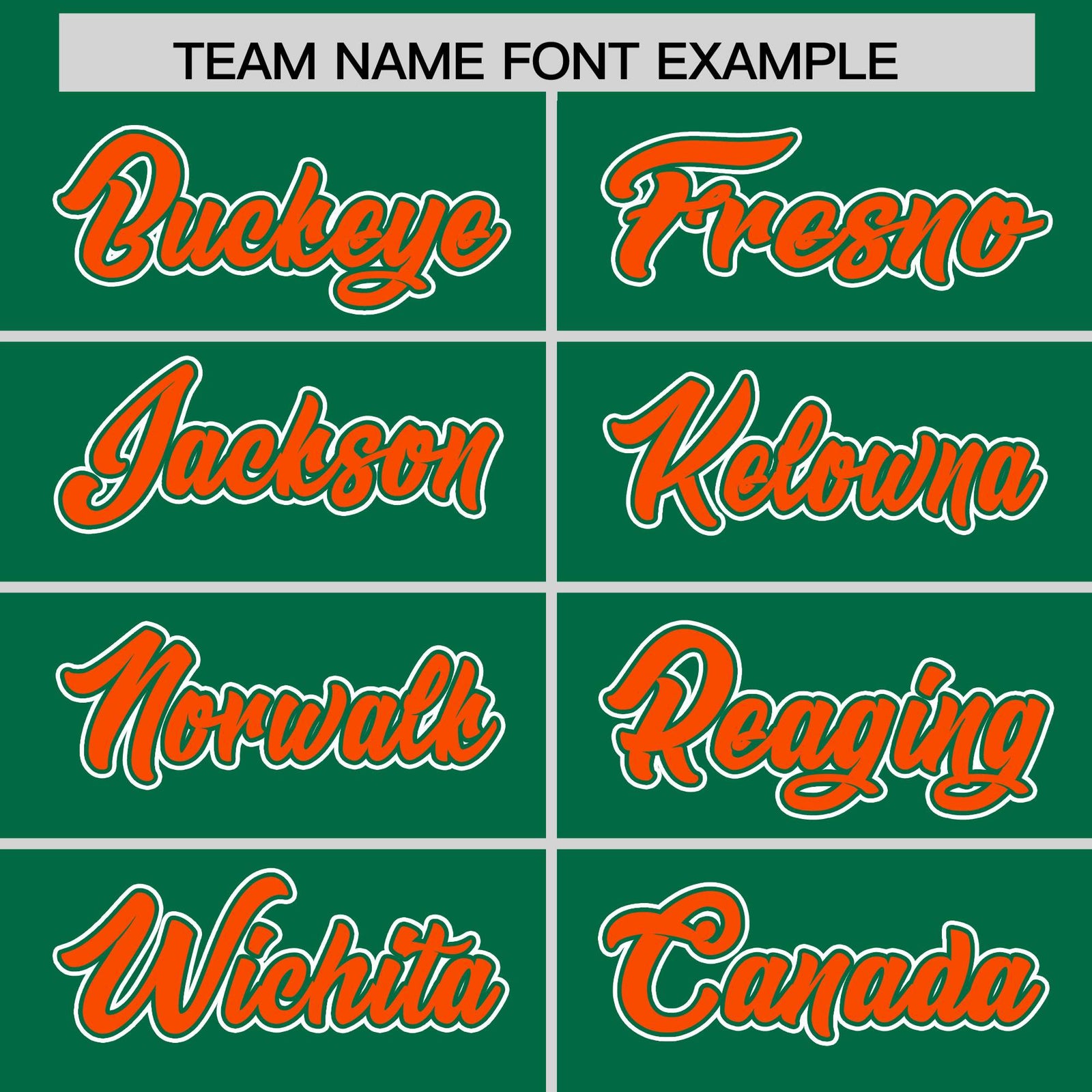 Custom Kelly Green Orange Contrast Raglan Sleeves Authentic Baseball Jersey