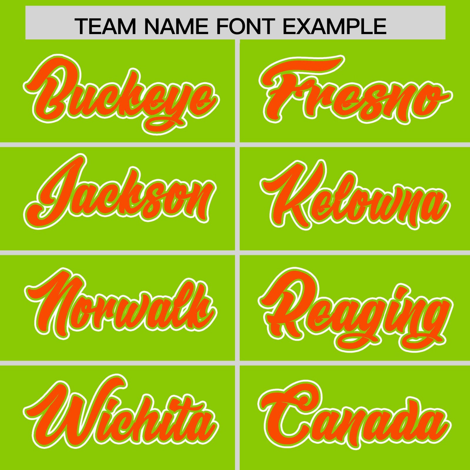 Custom Neon Green Orange Contrast Raglan Sleeves Authentic Baseball Jersey