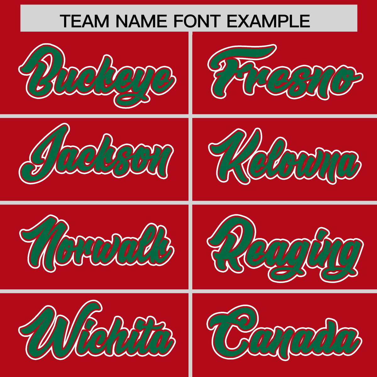 Custom Red Kelly Green Contrast Raglan Sleeves Authentic Baseball Jersey