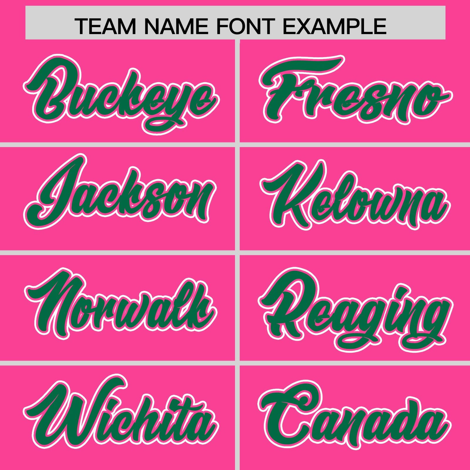 Custom Pink Kelly Green Contrast Raglan Sleeves Authentic Baseball Jersey